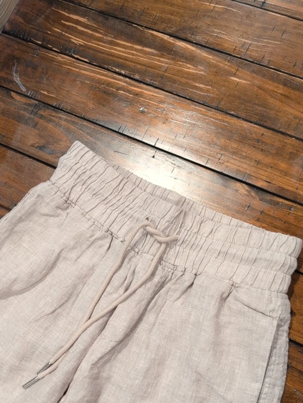 Quince European Linen Wide Leg Pants